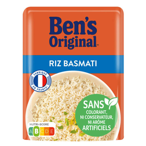 Ben'S Original riz basmati micro-ondable 220g