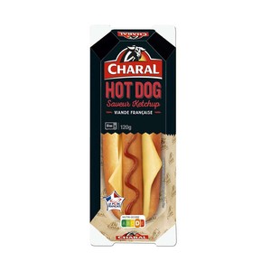 Charal Hot Dog Saveur Ketchup 120g