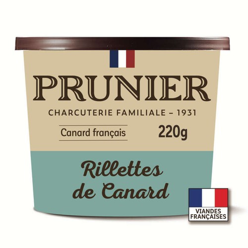Prunier Rillettes De Canard 220g