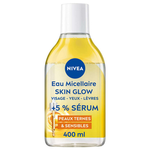 Nivea Eau Micellaire Démaquillante Infusée au Sérum Vitamine C E 400ml