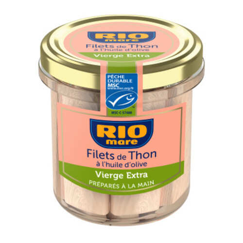 RIO Mare filets de thons à l'huile d'olive vierge extra 130g