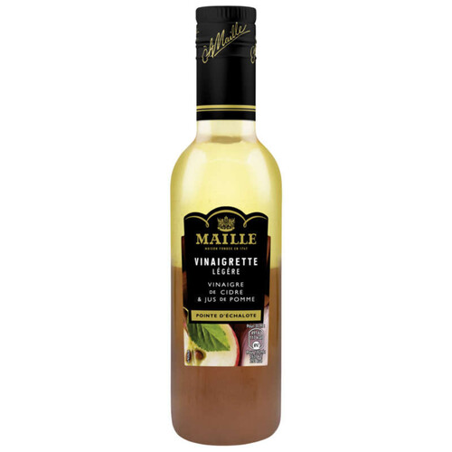 Maille Vinaigrette Légère Vinaigre De Cidre Jus De Pomme Échalote 36 Cl