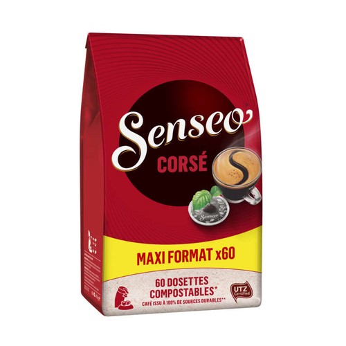 Senseo Café Dosette Corsé Sachet x60 416g