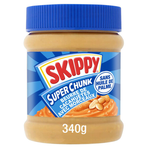 Skippy Beurre de Cacahuetes Super Crunch 340g