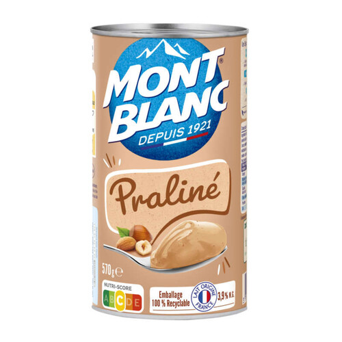Mont Blanc Crème Dessert Praliné 570g