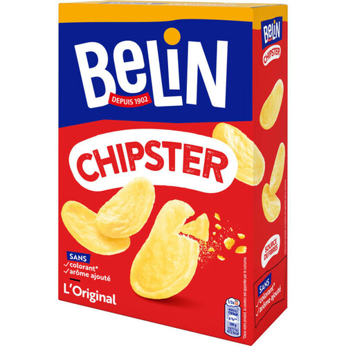 Belin Chipster Biscuits Apéritifs L'Original 75g