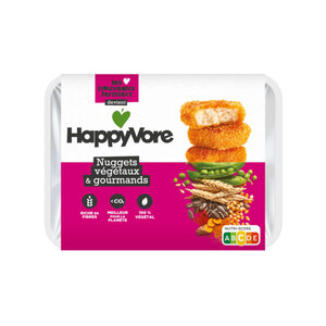 HappyVore Nuggets végétaux et Gourmands 210g