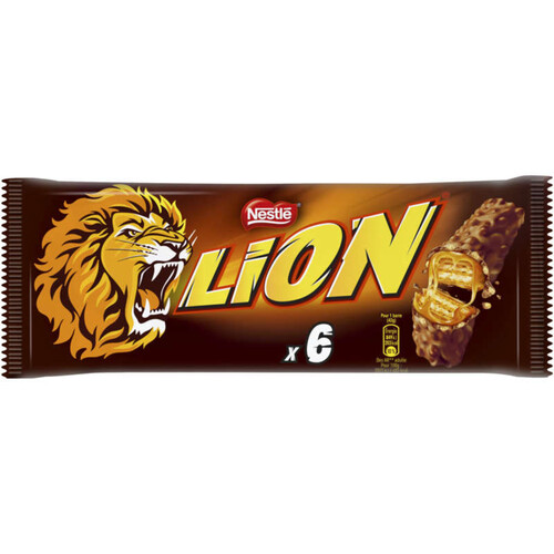 Lion Barres Chocolatées 6X42G
