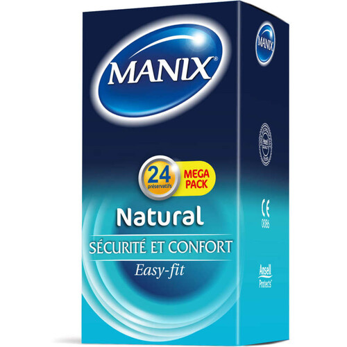 Manix Natural Sécurité Et Confort Easy-Fit Mega Pack