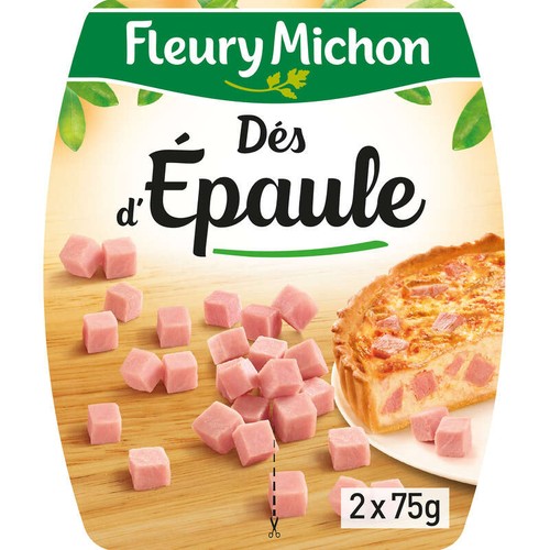 Fleury Michon Dés D'Épaule 2x75g