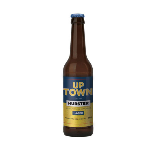 Hubster Bière Up Town Lager 33cl