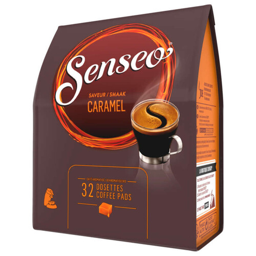 Senseo Café Saveur Caramel x32 dosettes 222g