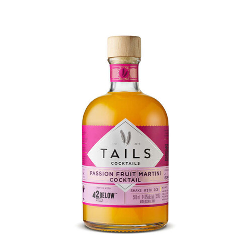 Tails passion fruit martini cocktail 50cl - 14,9°