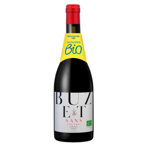 Monoprix Bio Buzet Lionel Osmin & Cie, SSA, Rouge 75cl