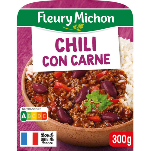 Fleury Michon Chili Con Carne Et Riz 300 G