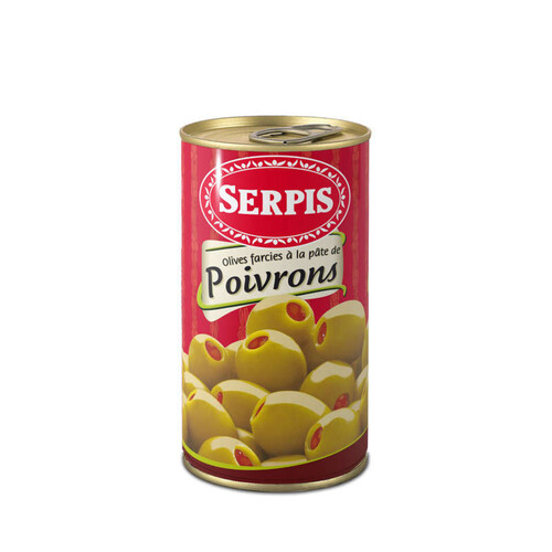 Olives Poivron Serpis Bte 150g
