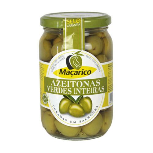 Macarico Olives vertes entières 210g