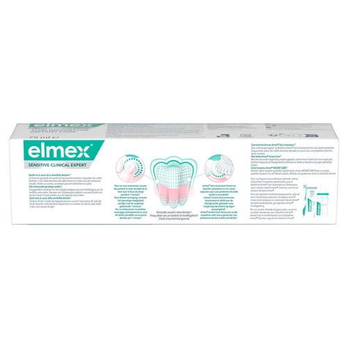 elmex® Sensitive Soin Instantané Dentifrice - 75ml