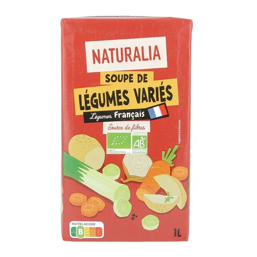 Naturalia Velouté Légumes Variés 1L