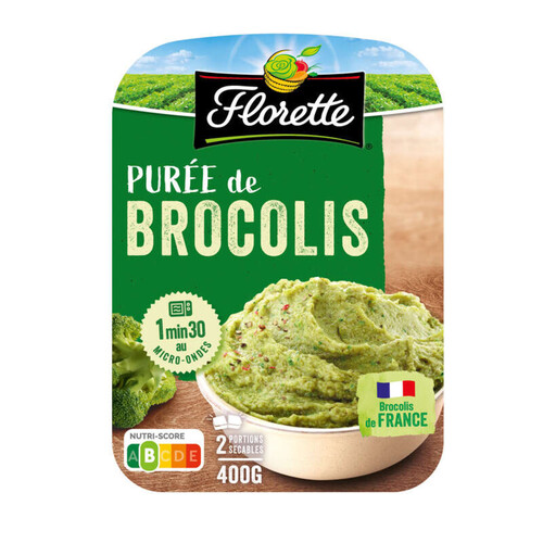 Florette purée de brocolis 2x200g