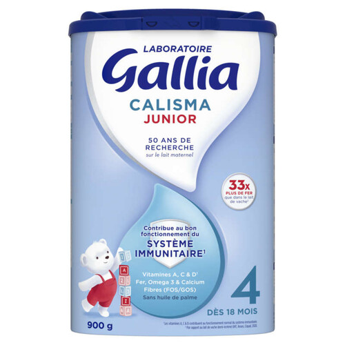 Gallia Calisma Junior Dès 18 Mois 900g