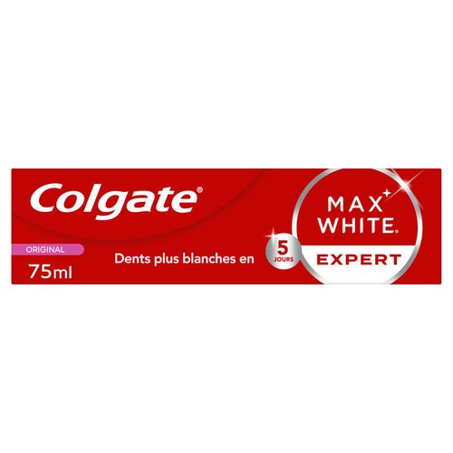 Dentifrice Colgate Max White Expert Original 75 ml