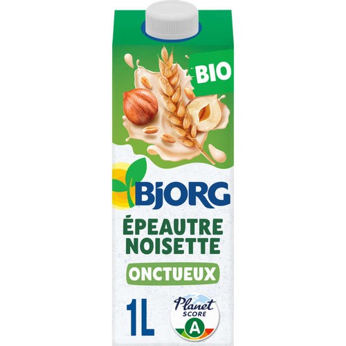 Bjorg Boisson Végétale Épeautre Noisette Bio 1L