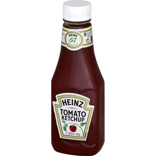 Heinz Tomato Ketchup flacon souple top up 342g