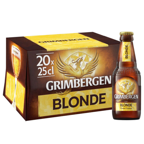 Grimbergen Bière blonde 20x25cl