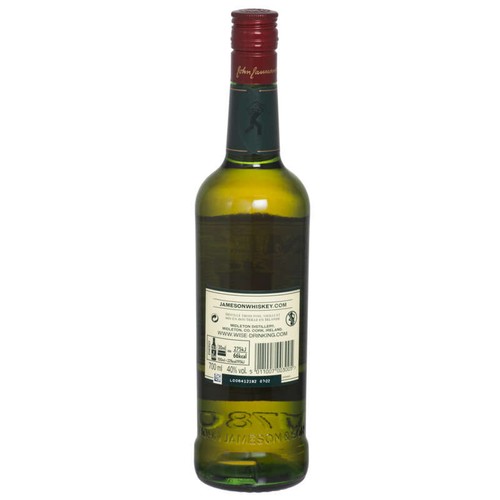 Jameson Triple Distilles Irish Whisky 70cl