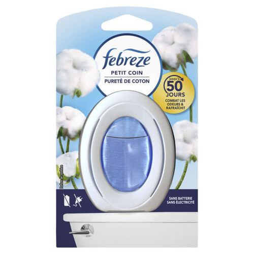 Febreze Désodorisant en Continu Petit Coin Pureté de Coton 7,5ml