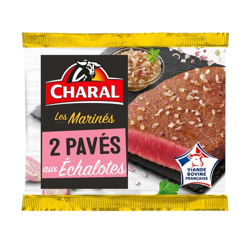 Charal Pavé de Bœuf à l'échalote 2x130g