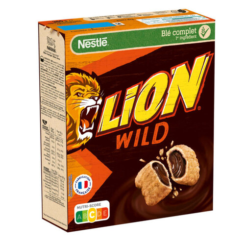 Lion Wild Céréales Caramel Chocolat Boite 410G