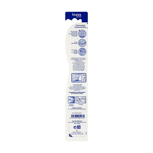 [Para] Inava Pierre Fabre Brosse à dents 20/100 Souple x1