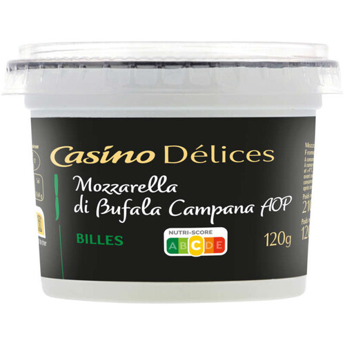 Casino Delices Mozza Di Buffala Billes 120g Co Dl