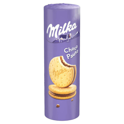 Milka Choco Pause Biscuits fourrés au Chocolat 260g