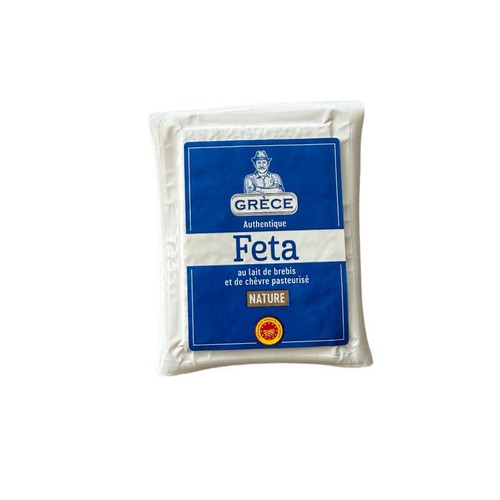 Feta authentique au lait de chèvre tranche nature 150g