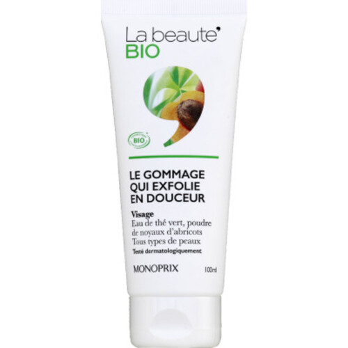Monoprix La Beauté Bio Le Gommage Visage À L'Abricot 100Ml