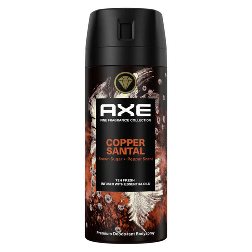 Axe déodorant homme copper santal 150ml