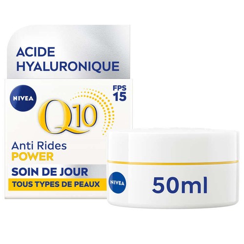 Nivea Crème Q10 visage jour anti-rides extra fermeté FPS 15 50ml