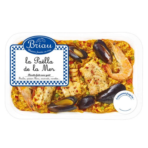Briau la Paella de la Mer en barquette 800g 