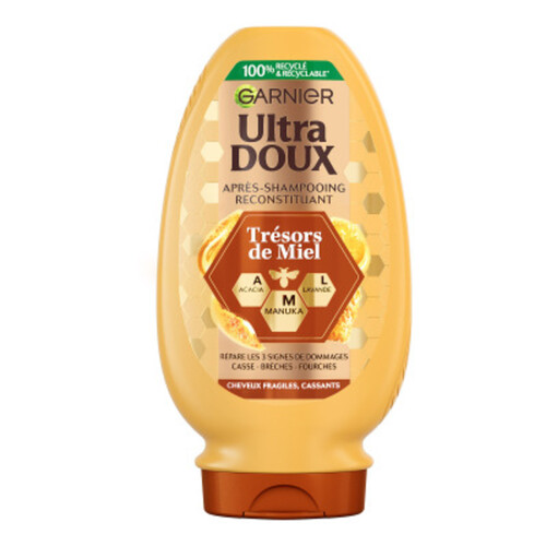 Garnier Ultra Doux Trésors de Miel Après-Shampooing Miel 250ml