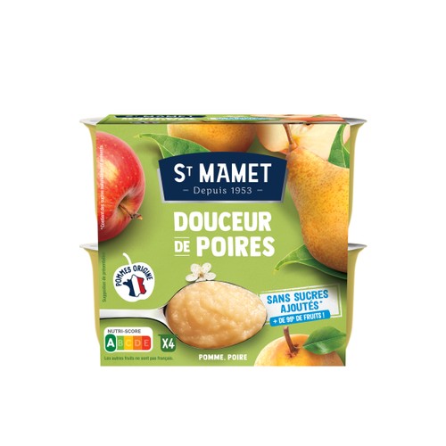 St Mamet Douceur de Poire 4x95g