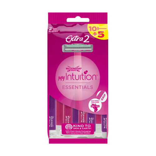 Wilkinson Rasoirs My Intuition Essentials Extra 2 x15