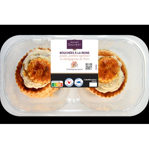 Monoprix Gourmet Bouchées à la Reine x2 300g