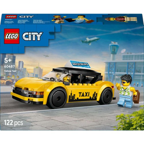 Lego®city 60487 le taxi jaune