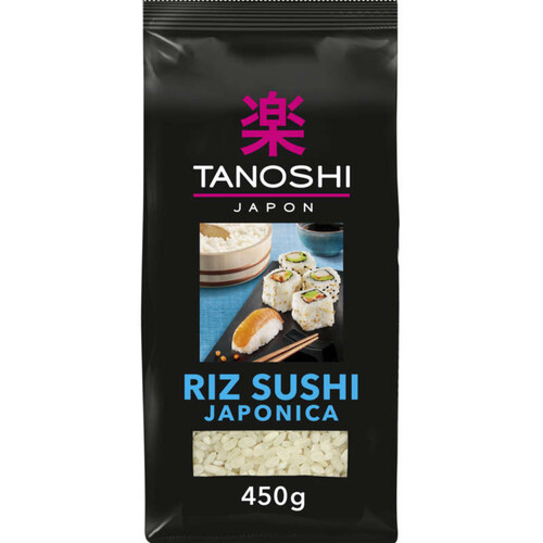 Tanoshi riz sushi japonica 450g