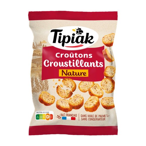 Tipiak Croûtons de Pain Croustillants Nature 75g