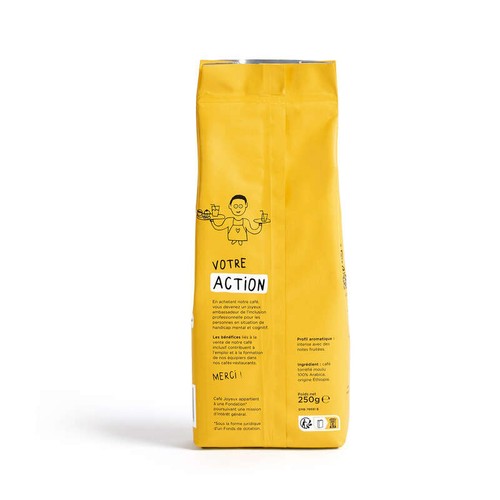 Café Joyeux moulu Ethiopie 250g