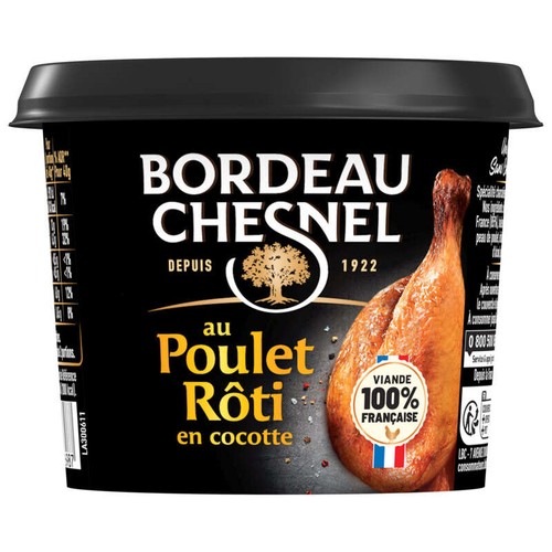 Bordeau Chesnel spécialité charcutière au poulet rôti en cocotte 110g